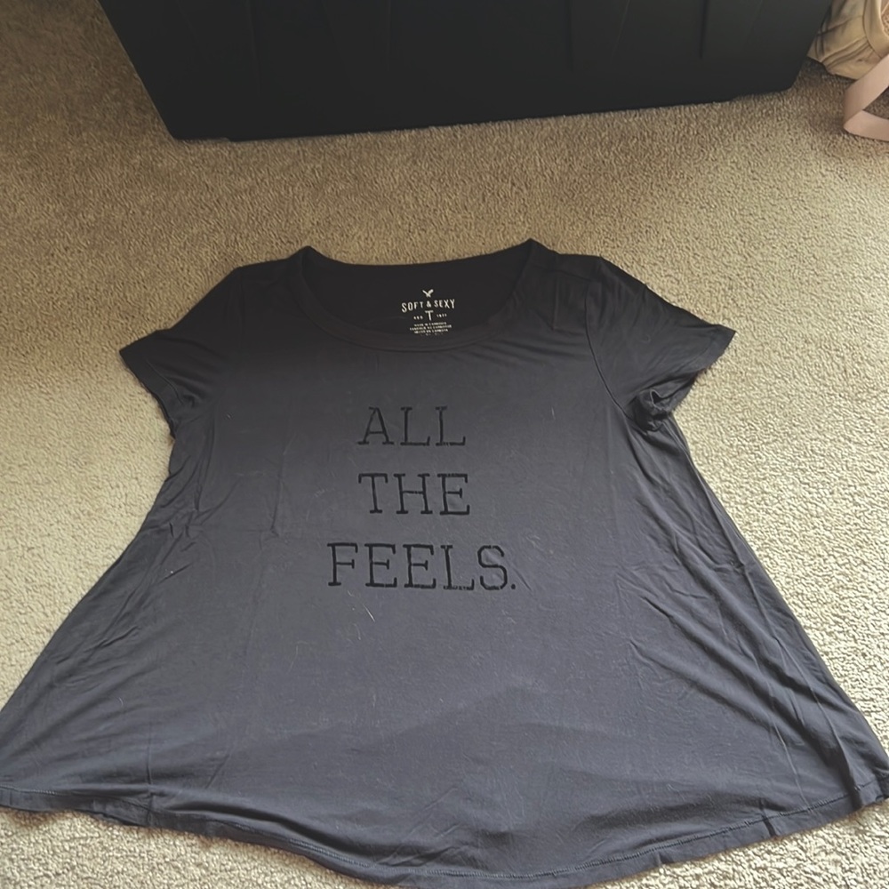 American Eagle Short Sleeve Top Size XS